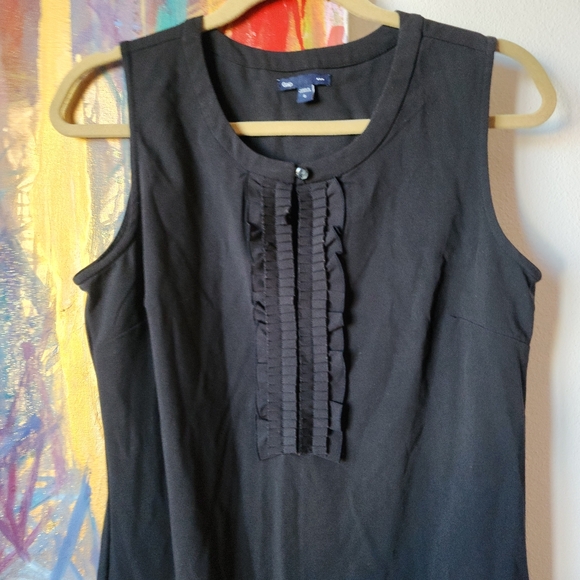 Black GAP tuxedo front dress size 8 - Picture 2 of 8